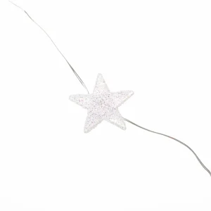 Lindby Guirlande lumineuse LED Motje, étoiles, 30 flammes, 320 cm, IP20^ Lumière De Noël