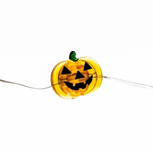 Lindby guirlande lumineuse LED Titciana, citrouille, Halloween, 320 cm^ Lampes Décoratives