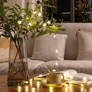 Lindby guirlande lumineuse LED Titciana, fantôme, Halloween, 320 cm^ Lampes Décoratives