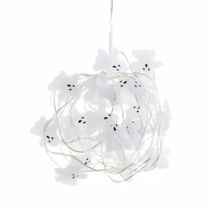 Lindby guirlande lumineuse LED Titciana, fantôme, Halloween, 320 cm^ Lampes Décoratives