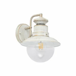 Lindby Gwendolyn applique d’extérieur blanche mate^ Appliques Murales Extérieures
