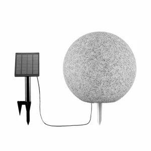 Lindby Hamela plafonnier solaire LED, RVB, 30 cm^ Lampes Décoratives
