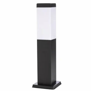 Lindby Honula luminaire pour socle, gris foncé, IP44^ Potelets Extérieurs