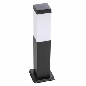 Lindby Honula luminaire pour socle, gris foncé, IP44^ Potelets Extérieurs