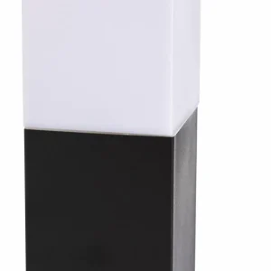 Lindby Honula luminaire pour socle, gris foncé, IP44^ Potelets Extérieurs