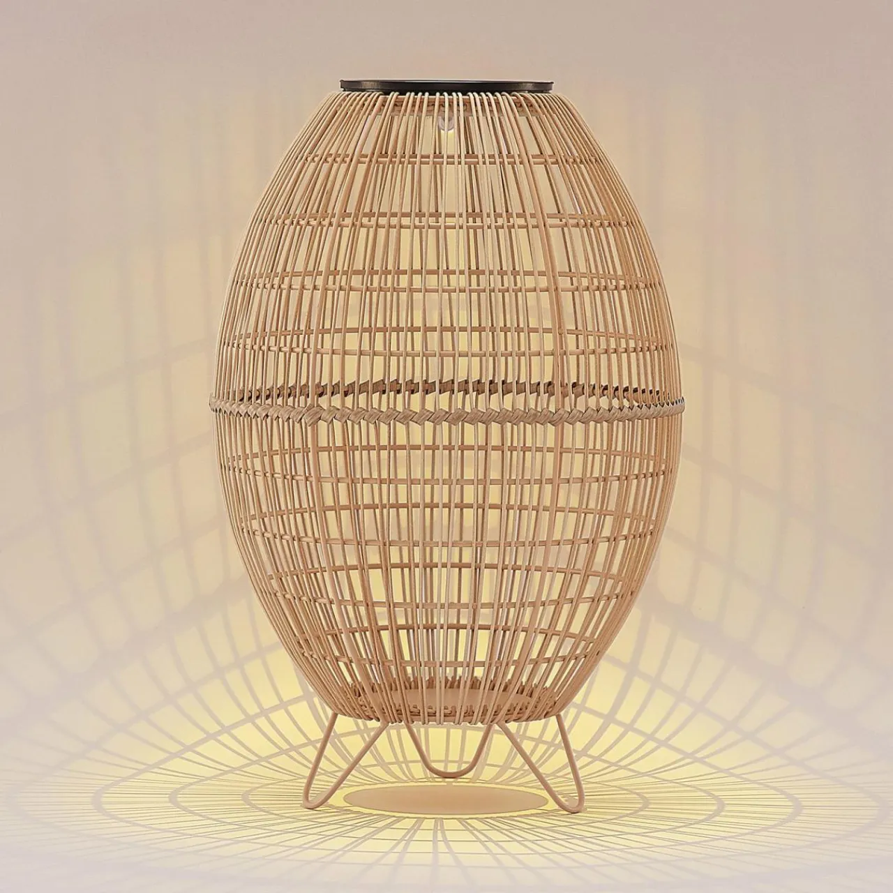 lindby_josina_lanterne_solaire_led_aspect_roti_2.webp Lindby Josina lanterne solaire LED, aspect roti^ Lampes Décoratives