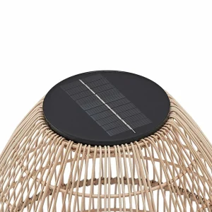 Lindby Josina lanterne solaire LED, aspect roti^ Lampes Décoratives