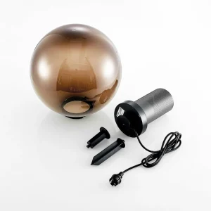 Lindby Kibara lampe sphérique décorative, Ø 40 cm^ Lampes Décoratives