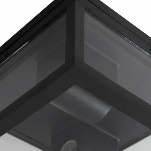 Lindby Kremena plafonnier d'extérieur, noir^ Plafonniers D'Extérieur