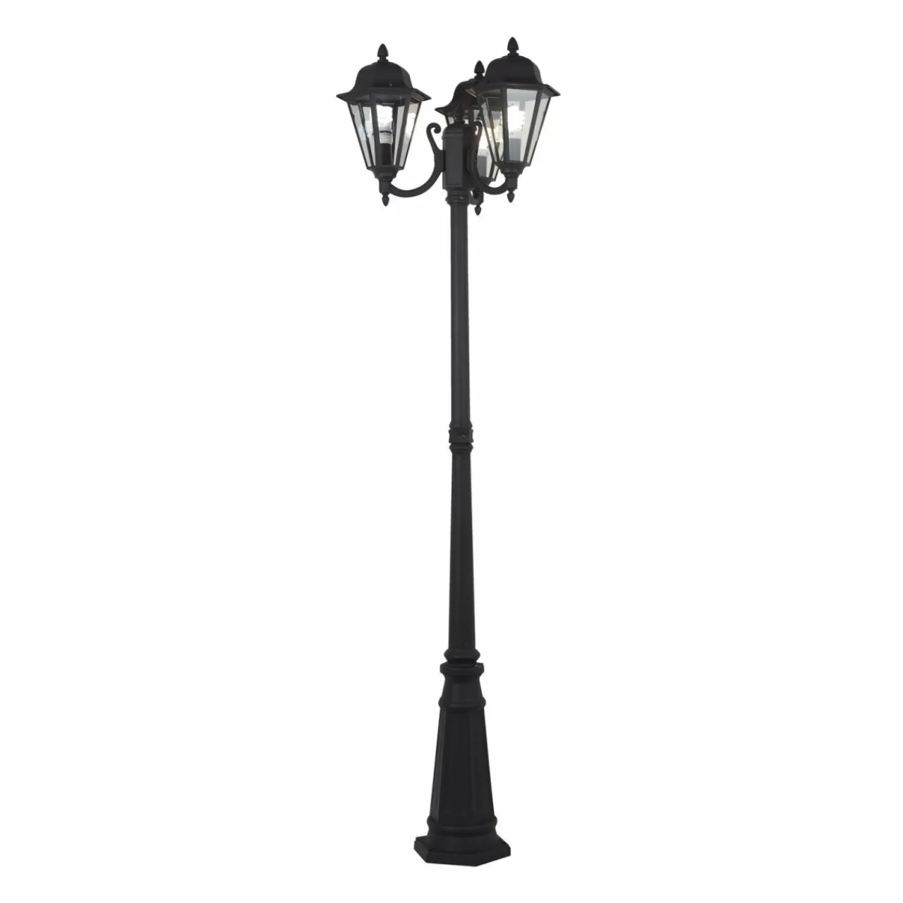 lindby_lampadaire_dextrieur_edana__flammes_gris_aluminium_0.webp Lindby Lampadaire d'extérieur Edana, 3 flammes, gris, aluminium^ Lampadaires D'Extérieur