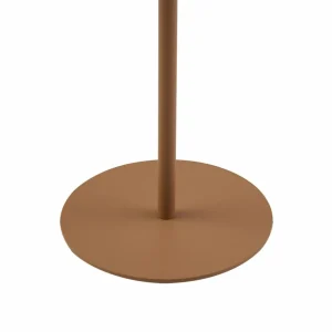 Lindby lampe à poser LED rechargeable Kanani, marron, intensité variable^ Luminaires De Terrasse