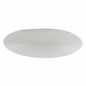 Lindby lampe de sol extérieure Arani, blanc, plastique, fiche^ Lampes Décoratives