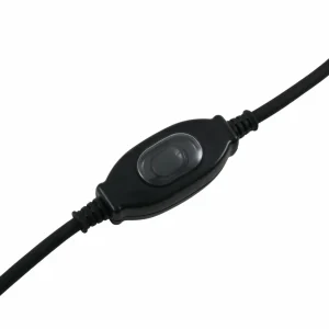 Lindby lampe de sol extérieure Arani, blanc, plastique, fiche^ Lampes Décoratives