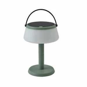 Lindby lampe de table LED Mikkel, vert, intensité variable^ Lampes Décoratives