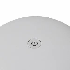 Lindby lampe de table LED rechargeable Evelen, blanc, IP54, CCT^ Lampes Décoratives