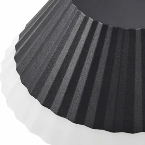 Lindby lampe de table LED rechargeable Ilvi, noir, aluminium, Ø 17,5 cm^ Lampes Décoratives