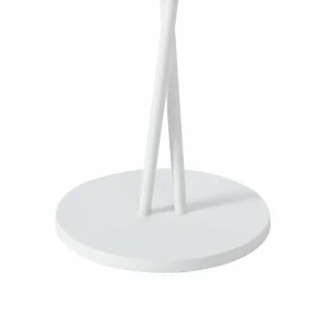 Lindby lampe de table LED rechargeable Janea CROSS, blanc, métal^ Lampes Décoratives