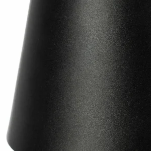 Lindby lampe de table LED rechargeable Janea CUBE, noir, métal^ Lampes Décoratives