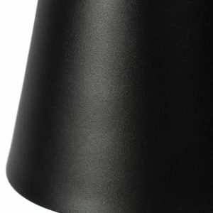 Lindby lampe de table LED rechargeable Janea TWIN, noir, métal^ Lampes Décoratives