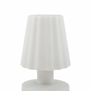 Lindby lampe de table LED rechargeable Jovem, blanc, plastique, RVB^ Lampes Décoratives