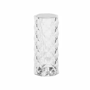 Lindby Lampe de table LED rechargeable Louane, 21,5 cm, USB, RGBW^ Lampes Décoratives
