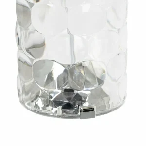 Lindby Lampe de table LED rechargeable Louane, 18,5 cm, USB, RGBW^ Lampes Décoratives