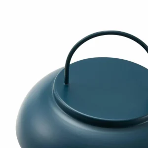 Lindby lampe de table rechargeable Yvette, bleu, IP44, Touchdimmer^ Lampes Décoratives