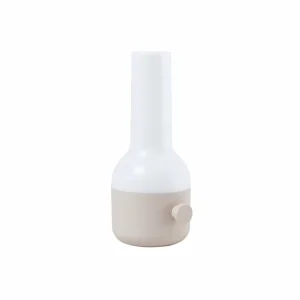 Lindby Lampe d'extérieur à LED rechargeable Isaline, beige, intensité^ Lampes Décoratives