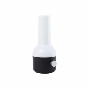 Lindby Lampe d'extérieur à LED rechargeable Isaline, noir, intensité^ Lampes Décoratives