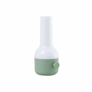 Lindby Lampe d'extérieur à LED rechargeable Isaline, vert, intensité^ Lampes Décoratives