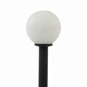 Lindby lampe solaire LED Freydis, noir, aluminium, 2.000 K^ Lampes Décoratives
