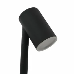 Lindby lampe solaire LED Myric, set de 3, noir, aluminium, 3.000K^ Lampes Décoratives