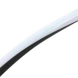 Lindby lampe solaire LED Sabriel, courbe, noir, aluminium, 3000K^ Lampes Décoratives
