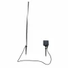 Lindby lampe solaire LED Sabriel, droite, noir, aluminium, 3000K^ Lampes Décoratives