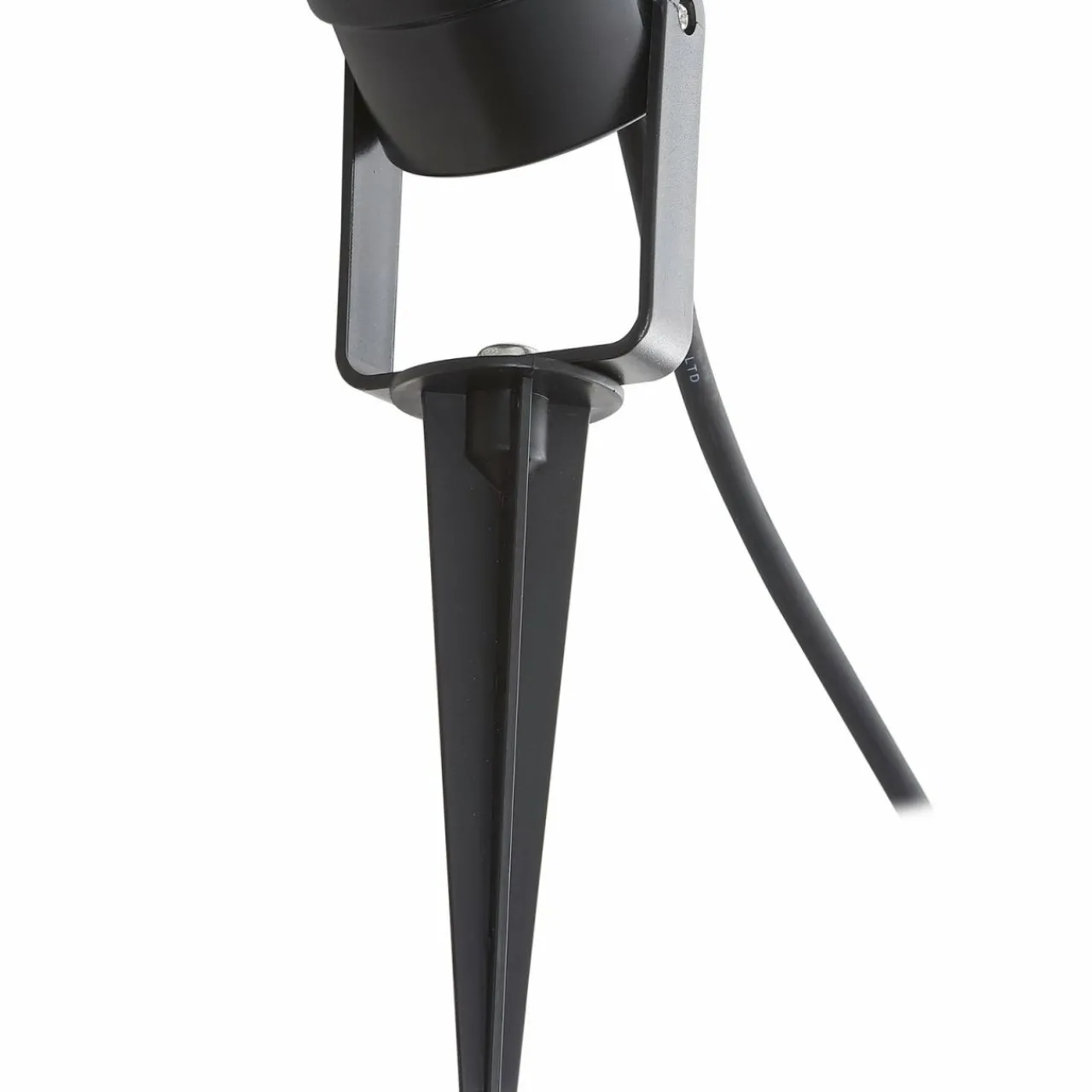 Lindby lampe sur piquet Thorgal, Ø 9,8 cm, noir, set de 3 pièces^ Projecteurs D'Extérieur