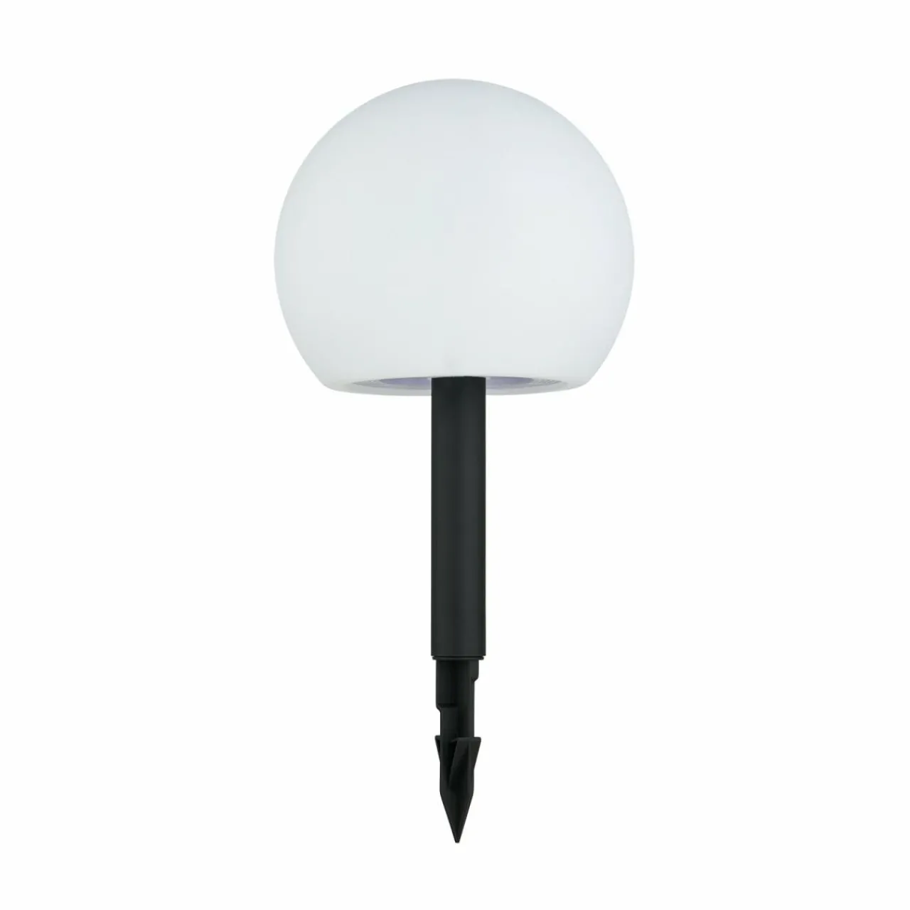 Lindby Lampes solaires LED Lago, RGBW, set de 3 boules, piquet de terre^ Lampes Décoratives