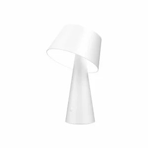 Lindby LED lampe solaire de table Lirinor, blanc, plastique, Ø 13cm^ Lampes Décoratives