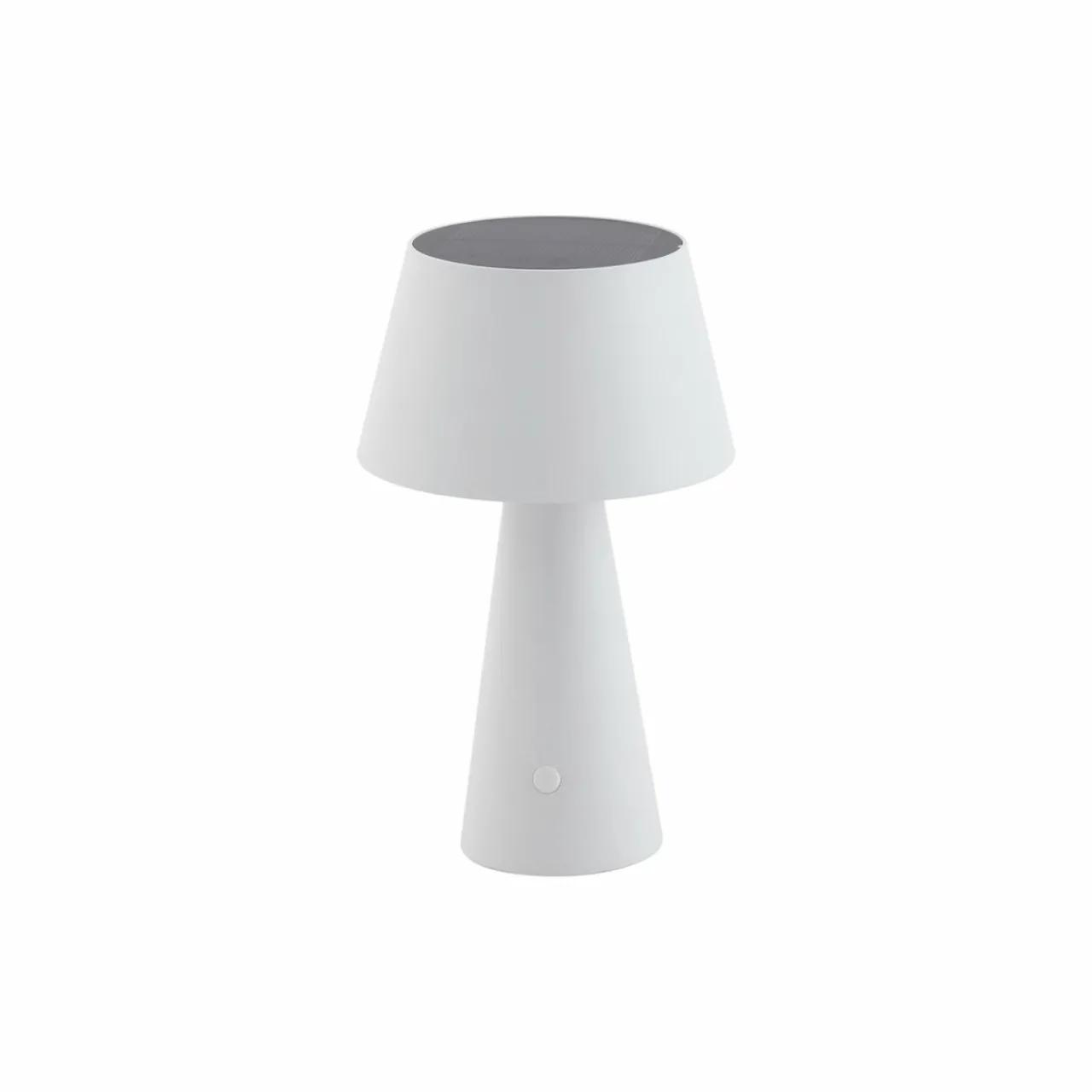 Lindby LED lampe solaire de table Lirinor, blanc, plastique, Ø 13cm^ Lampes Décoratives