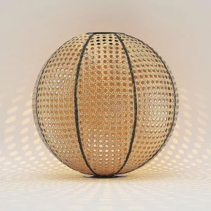 Lindby Lemark lanterne solaire LED sphère piquet^ Lampes Décoratives