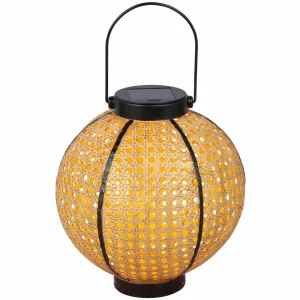 Lindby Lemark lanterne solaire LED sphère portable^ Lampes Décoratives
