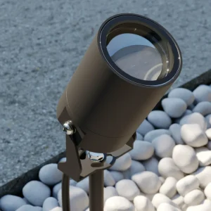Lindby Lobelia spot sur piquet, GU10, IP65^ Éclairage Jardin