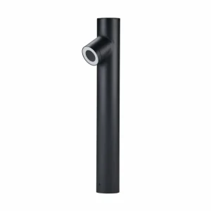 Lindby Lolani borne en aluminium à 1 lampe 60 cm^ Bornes Éclairage Extérieur