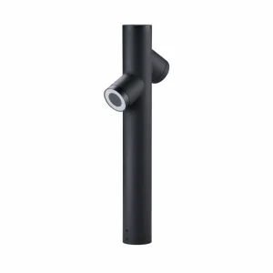 Lindby Lolani borne lumineuse en aluminium 2fl 60 cm^ Bornes Éclairage Extérieur