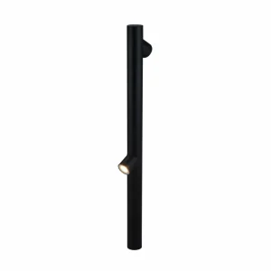 Lindby Lolani Borne lumineuse en aluminium 2fl 120 cm^ Bornes Éclairage Extérieur