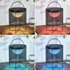 Lindby luminaire de terrasse LED solaire Achilleas, RGBW, noir^ Lampes Décoratives