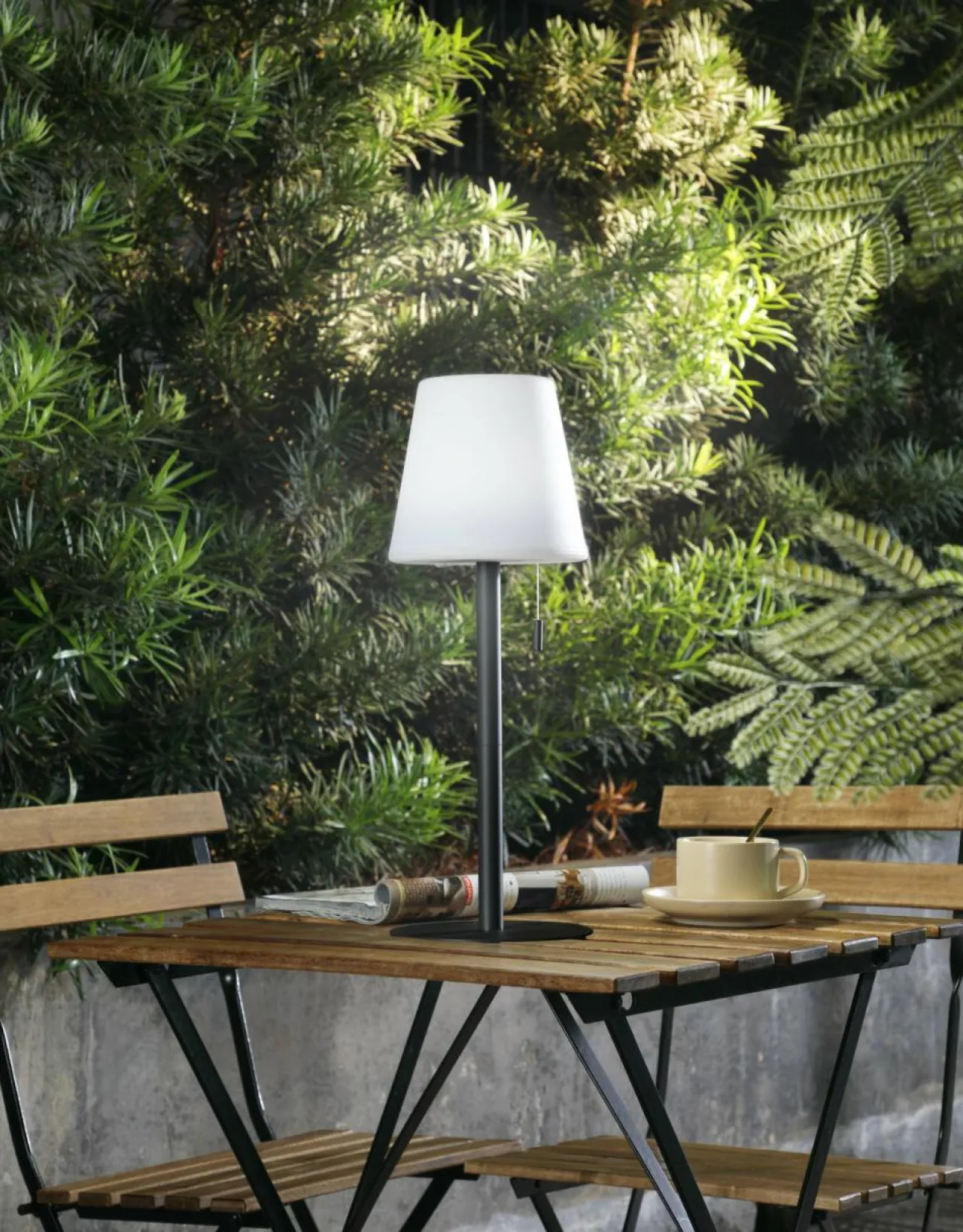 Lindby luminaire LED rechargeable Azalea noir Alu CCT réglable en hauteur^ Lampes Décoratives
