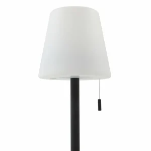 Lindby luminaire LED rechargeable Azalea noir Alu CCT réglable en hauteur^ Lampes Décoratives