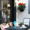 Lindby luminaire LED rechargeable Gaja, bleu, USB, IP44, RGBW, intensité^ Lampes Décoratives