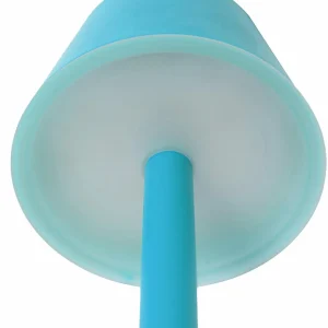 Lindby luminaire LED rechargeable Gaja, bleu, USB, IP44, RGBW, intensité^ Lampes Décoratives