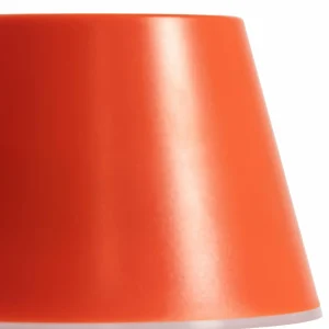Lindby luminaire LED rechargeable Gaja, rouge, USB, IP44, RGBW, intensité^ Lampes Décoratives